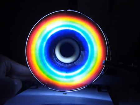 Hacer colores alucinantes con un disco